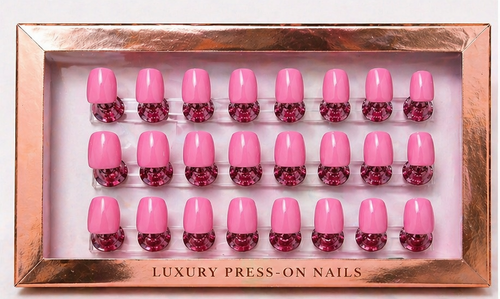 Pretty Pop Princess 💖👑| Kids Press-On Nails