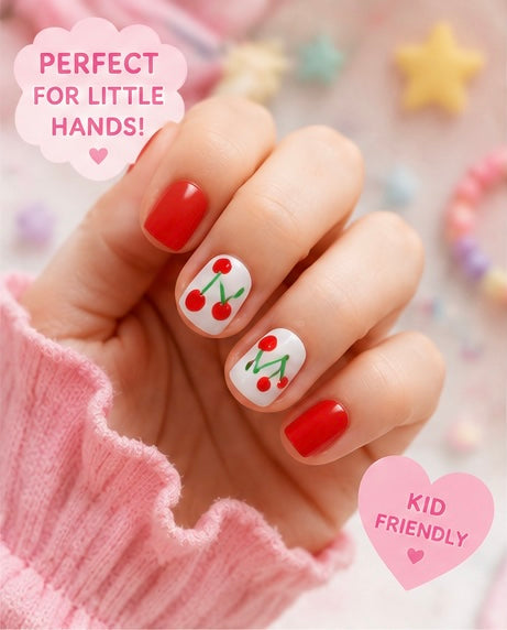 Cherry Pop Minis 🍒 Press-On Nails